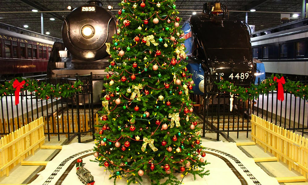A - November 23 2018 to January 6 2019 - Railway Christmas, Exporail, the Canadian Railway Museum